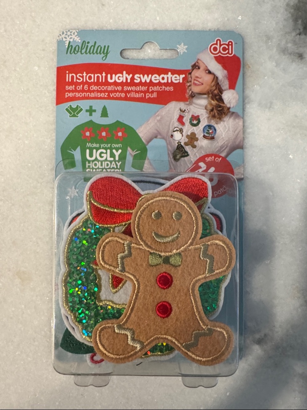 Holiday Patch Set - Red, Green, Gold